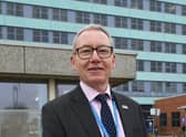 CEO of United Lincolnshire Hospitals NHS Trust Andrew Morgan.