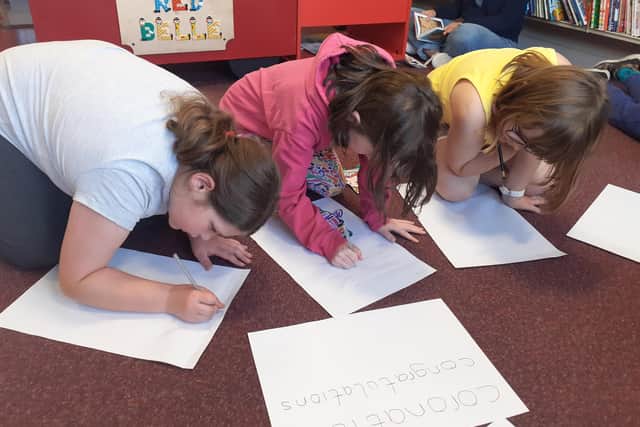Writing a letter to the King