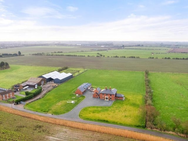 The home and its surroundings.