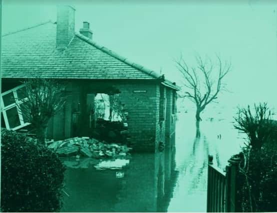 The floods at a bungalow in Sutton on Sea called Sorrento.
