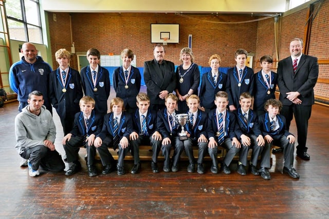 Monks' Dyke Tennyson College had cause to celebrate 10 years ago after being crowned Year Eight County Cup champions. The team, made up of players from both the Louth and Mablethorpe campuses, won a dramatic penalty shoot out at Boston United’s York Street ground, breaking the 1-1 deadlock. Joining them for the celebratory photograph were outgoing Mayor of Louth Coun Jill Makinson Sanders and Coun George Horton.