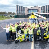 Lincs & Notts Air Ambulance wish Lincolnshire Emergency Blood Bikes Service  a happy tenth birthday.
