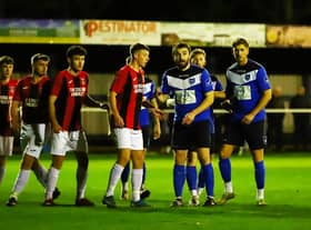 Goalscorer Richard Ford,. Pic by Steve W Davies Photography.