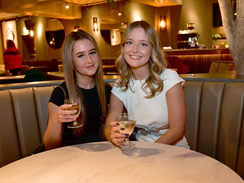 Impressed with the changes are Madeline Hays and Isabel Carter of Skegness.