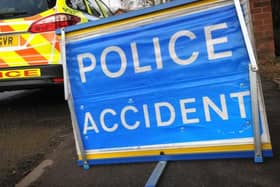 There has been a collision on the A153 between Ruskington and Anwick.