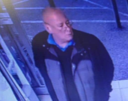 Do you know this man? Police would like to speak to him.