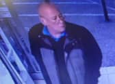 Do you know this man? Police would like to speak to him.