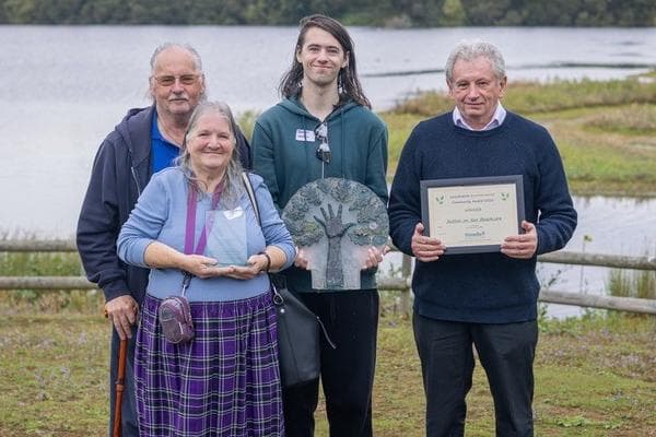 Prestigious award for volunteers who look after Sutton on Sea beach and wildlife