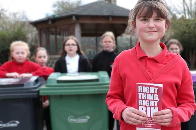 Pupils at Gainsborough Parish Church Primary School made a video to help you recycle