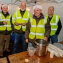 Organising members of Woodhall Spa Rotary Club at last year's Christmas fair in the town. (PHOTO BY: John Aron Photography)