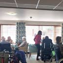 The Marie Curie fundraiser at Elizabeth Court in Louth.