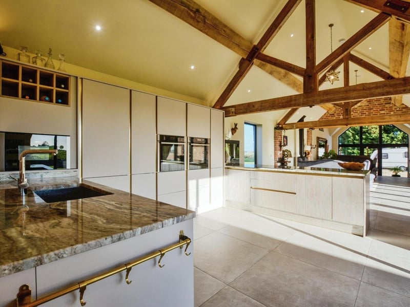 The kitchen.