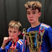 Nate and Jay Milligan - off to Spain this week.