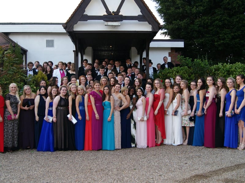 Caistor Grammar School’s class of 2013 are pictured at their final prom. The event was held at the White Heather, Caenby Corner.