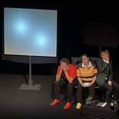 Art by Gone Rogue Theatre was staged at Sleaford Little Theatre.