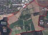The proposed site for the new housing development