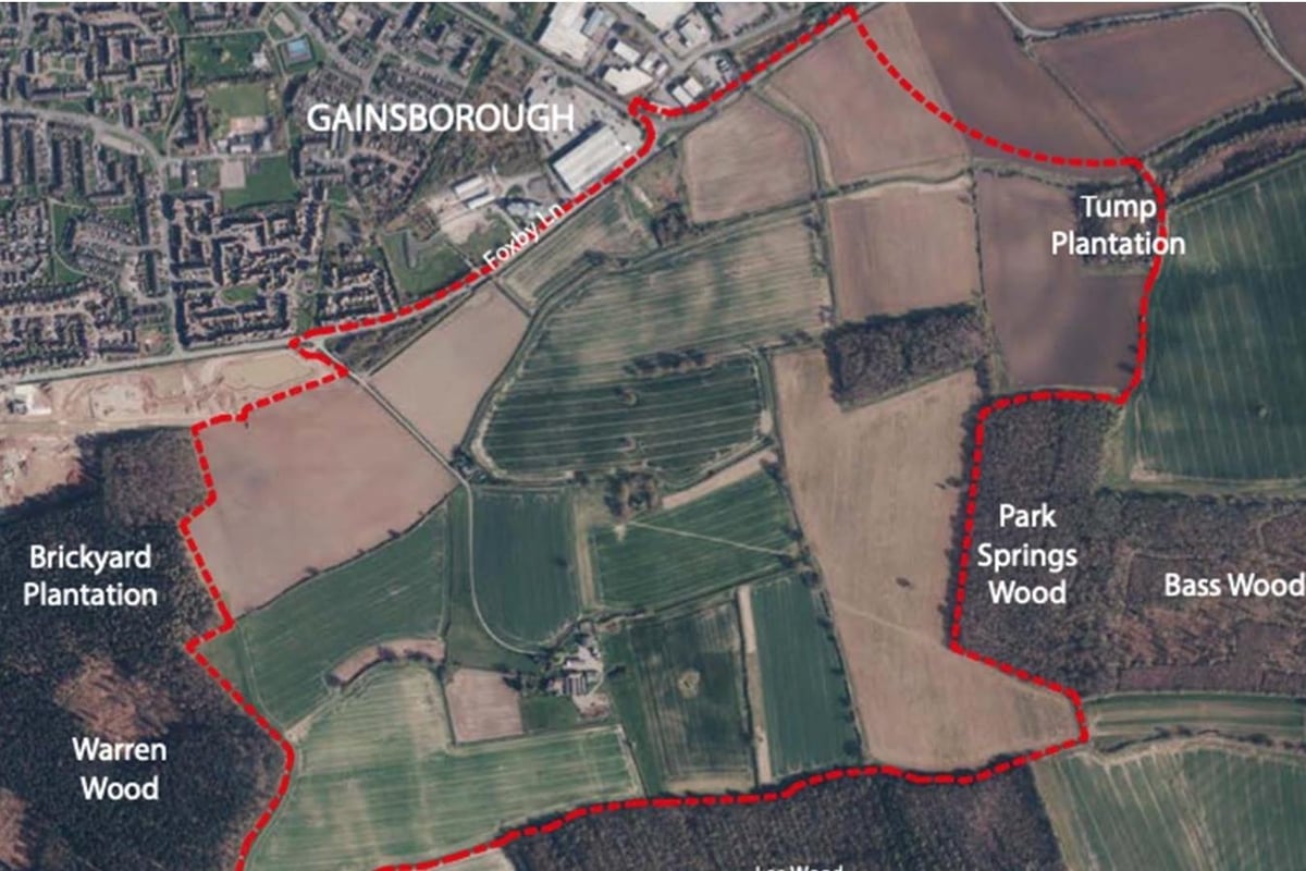 Major development plans for 2,000 new homes in Gainsborough 