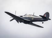 A Hurricane, part of the Battle of Britain Memorial Flight. Photo: Crown Copyright