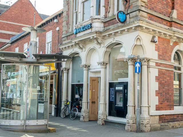 Barclays branch in Horncastle.