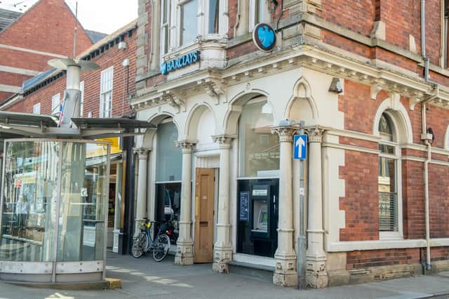 Barclays branch in Horncastle.