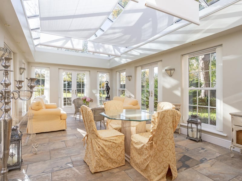 The orangery.