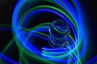 Jenny Gutteridge will be exhibiting her light painting photographic work at the Carre Gallery. Photo: Jenny Gutteridge