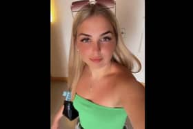 Ella Pick, of Boston, on her 18th birthday last year.