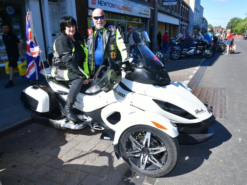Annie and Stuart Paterson, of Leverton.