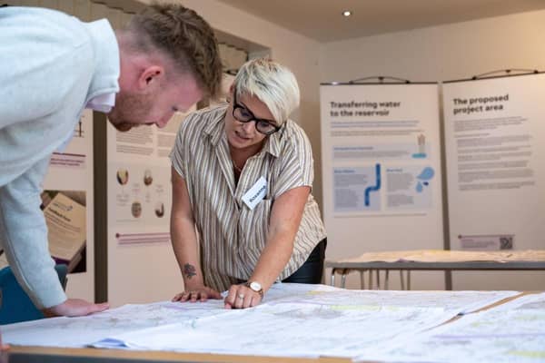 People were vocal on the potential effects on communities, roads, transport, agriculture, the local economy and the environment. Photo: Anglian Water