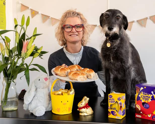 Easter treats such as chocolate eggs and hot cross buns can be toxic to pets