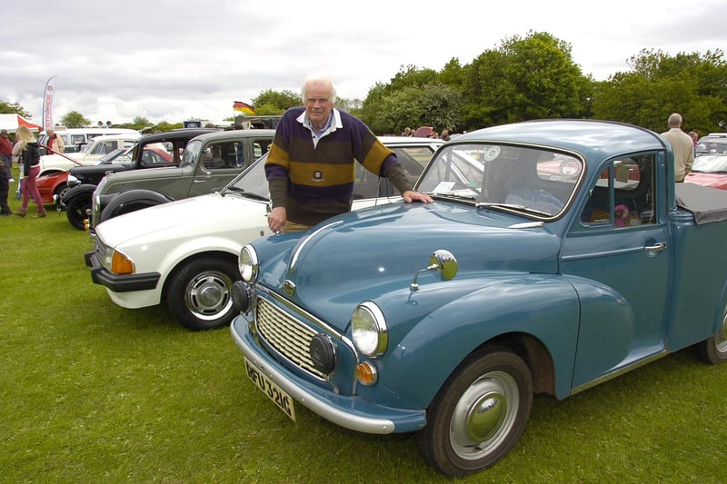 Pictured at the Friskney Show 10 years ago is Geoff Panton, with his owned-from-new 1969 Austin 600cwt pick-up.