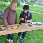 Woodcarving and ceramics are just some of the artistic sessions on offer.
