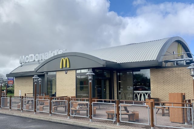 The new McDonald's on Skegness Retail Park on Heath Road.