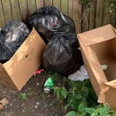 A fly tip found in Boston Borough