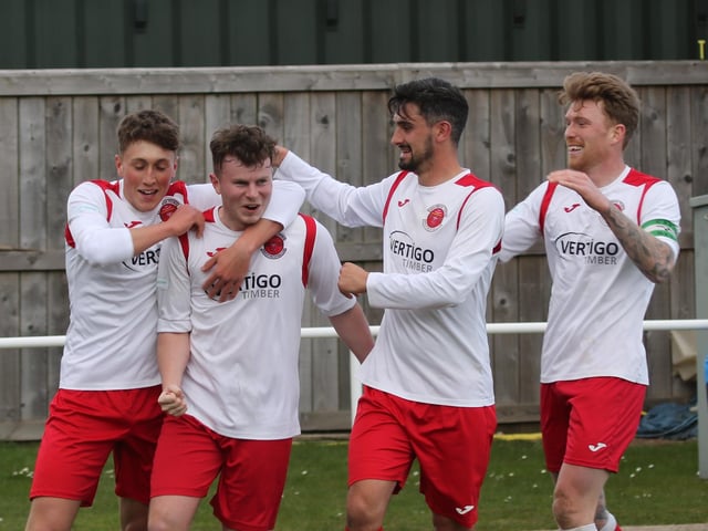 Jamie Potts' last minute winner saw Skegness Town beat Melton 1-0.