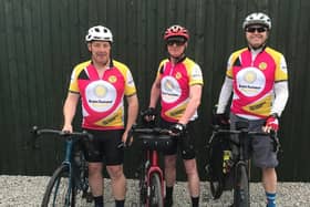 Jon Silver, Ed Cox and Adam Sessions are raising funds for Brain Tumour Research.