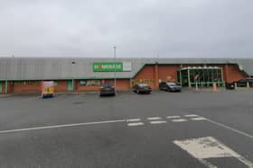 Closing down on February 22. Sleaford's Homebase store.
