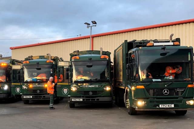 Bin lorries will be heading out an hour earlier in South Kesteven on Monday and Tuesday only to beat the heatwave.