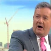 Piers Morgan was accused of mimicking the Chinese accent.