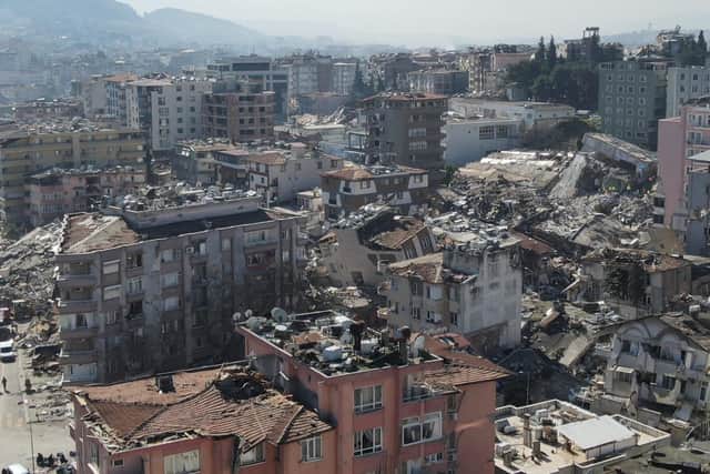 Scenes of devastation in Turkey after the earthquakes.
