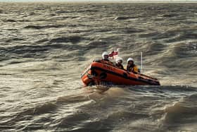 Skegness Inshore Lifeboat.