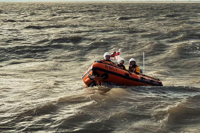 Skegness Inshore Lifeboat.