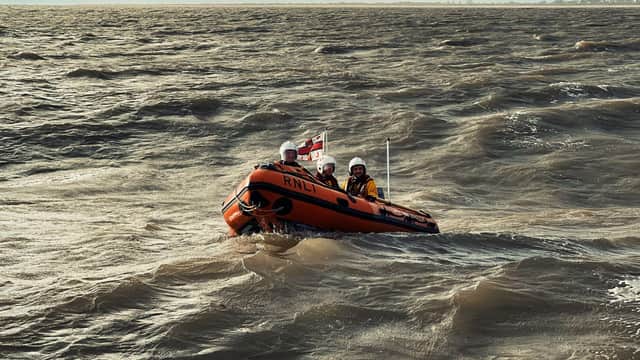 Skegness Inshore Lifeboat.