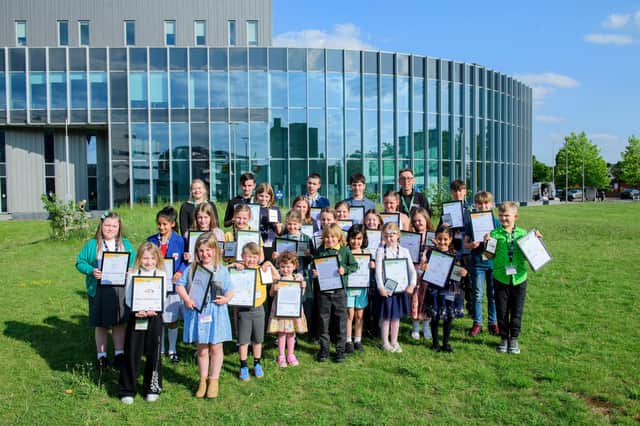 All the winners and highly commended pupils