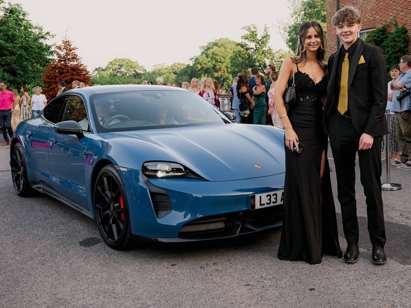 Louth Academy prom arrivals.
