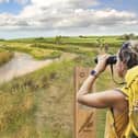 An impression of how the wetland nature area around the reservoir may look, with opportunities for leisure. (Anglian Water)
