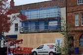 Work is underway at the Grange Hub.