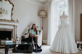 Sanyukta Shrestha has been named as a finalist for the Wedding Outfit Designer of the Year 2024 and Wedding Boutique of the Year Award 2024 by Britain’s Asian Wedding Awards 2024. Photo: Kev Elkins Photography