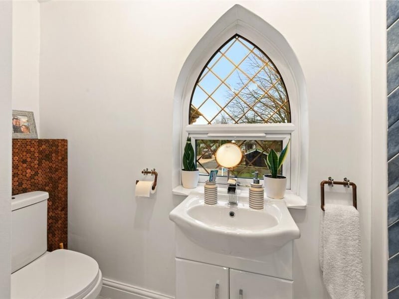 Bedroom two's en suite.