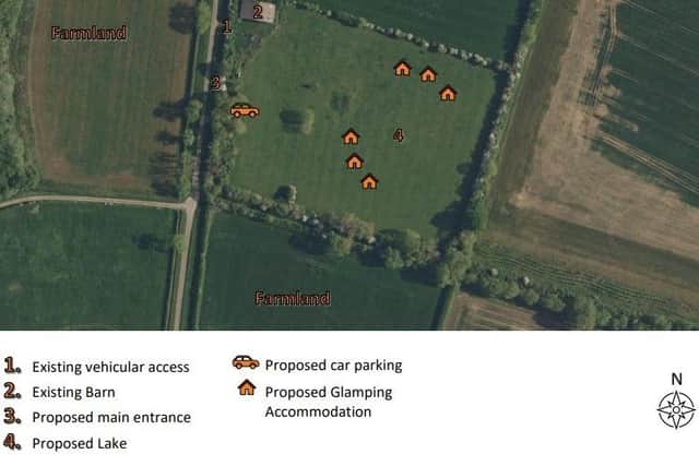 The proposed site plan. Image: ELDC